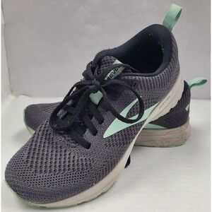 Brooks Revel 5 Energize Neutral‎ Women's 6.5 Running Shoes Gray w/ Mint Green